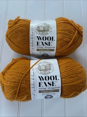 Wool Ease Roving Origins 100% Wool Yarn New